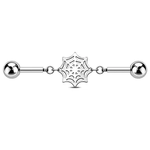 14G Spider Web Industrial Barbell