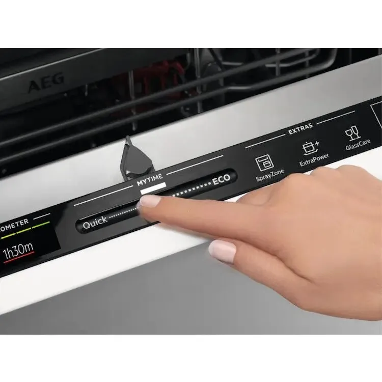 AEG FSE74747P Built In 60 CM Dishwasher - Fully Integrated