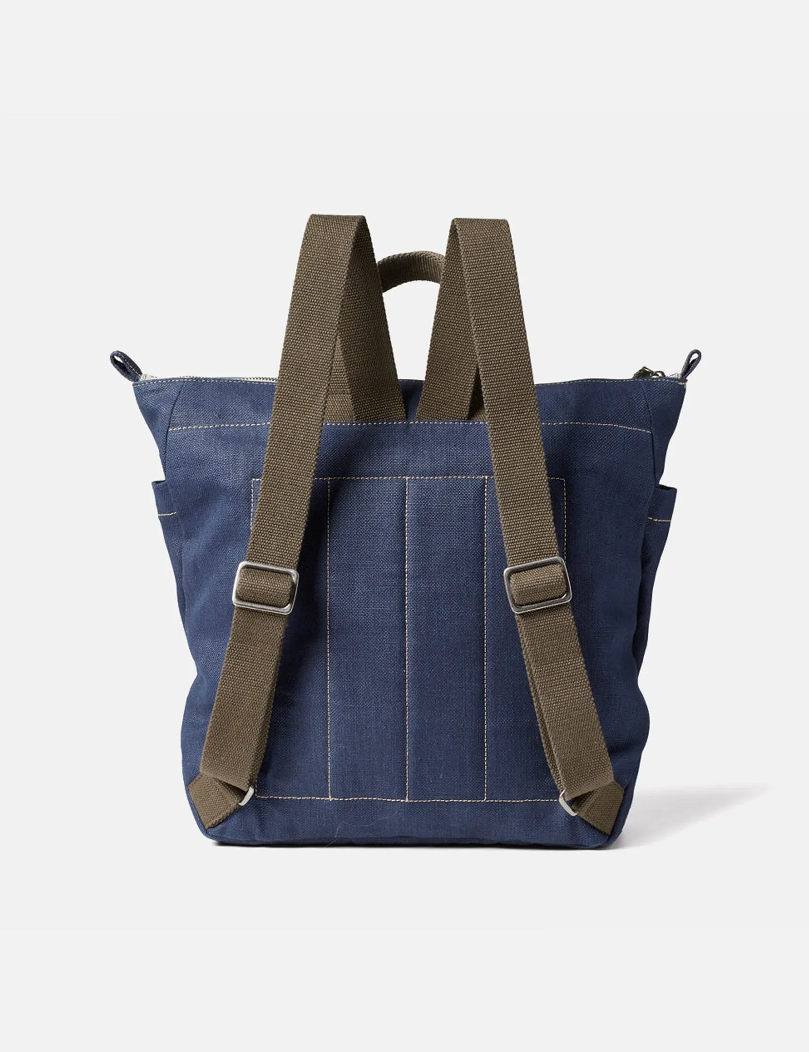 Ally Capellino Margent Farm Hemp Rucksack - Dark Navy Blue