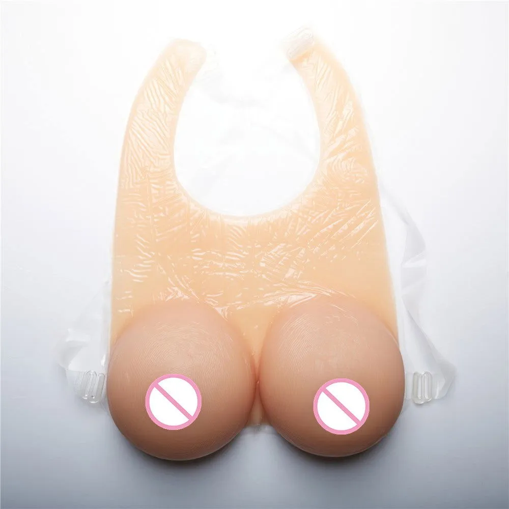 Bib style breast vest cup size E