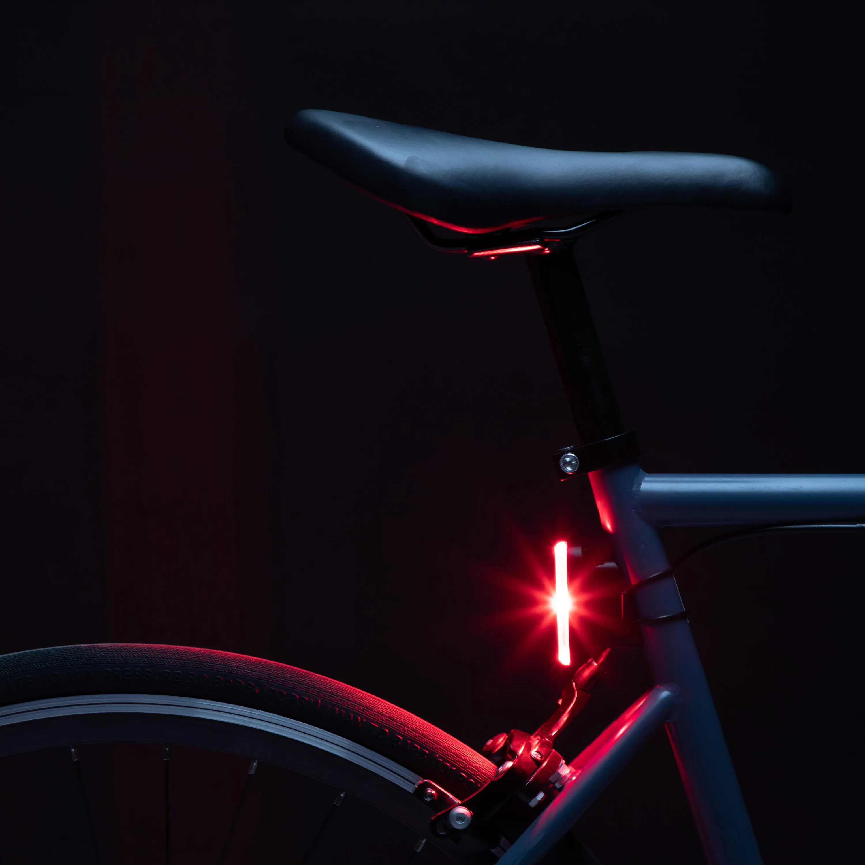 Bicycle lighting tail light RL 510 LED USB black ELOPS