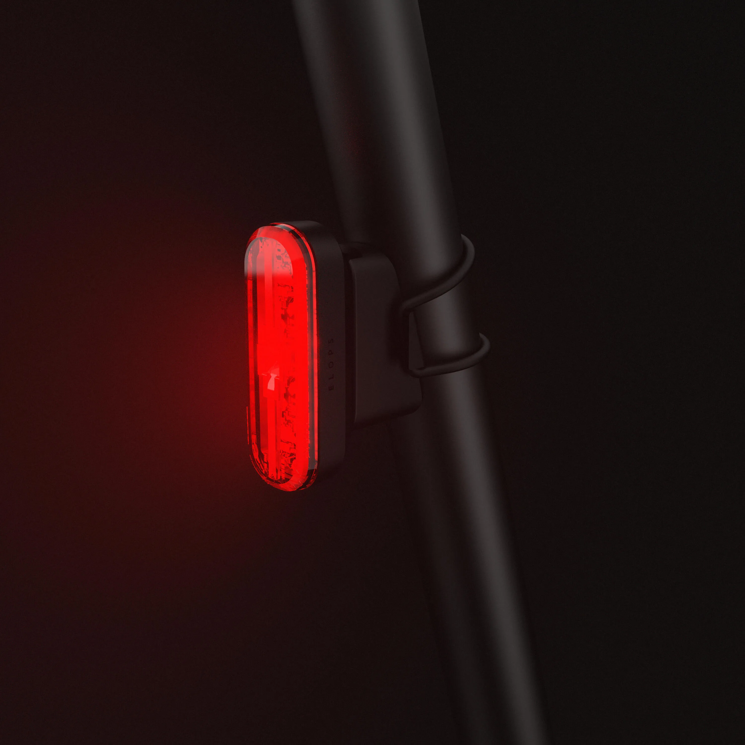 Bicycle lighting tail light RL 510 LED USB black ELOPS