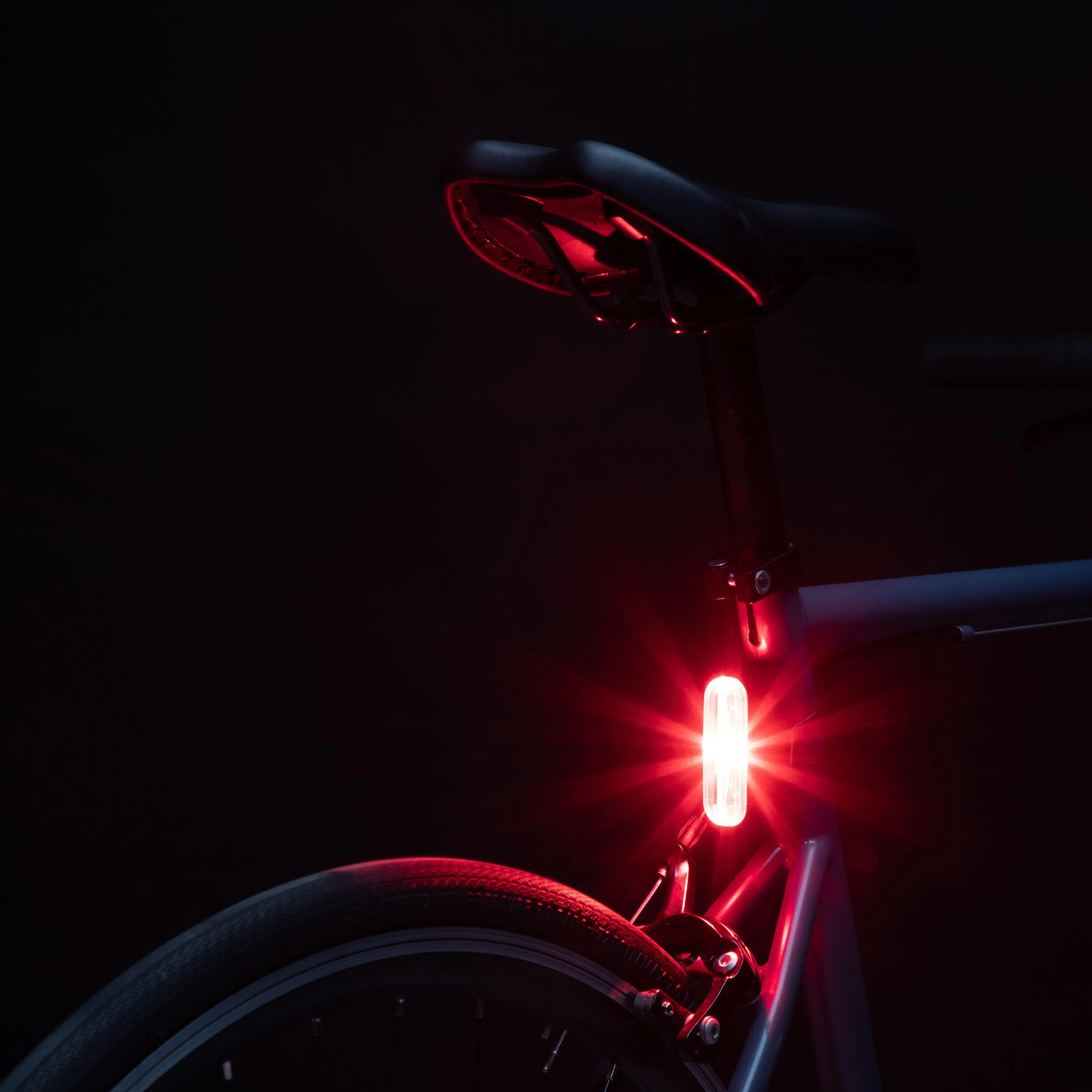 Bicycle lighting tail light RL 510 LED USB black ELOPS