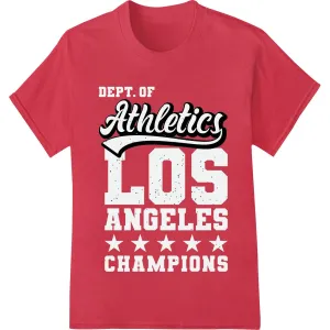 Bold Athletics Heat Transfer: Edgy Grunge Style
