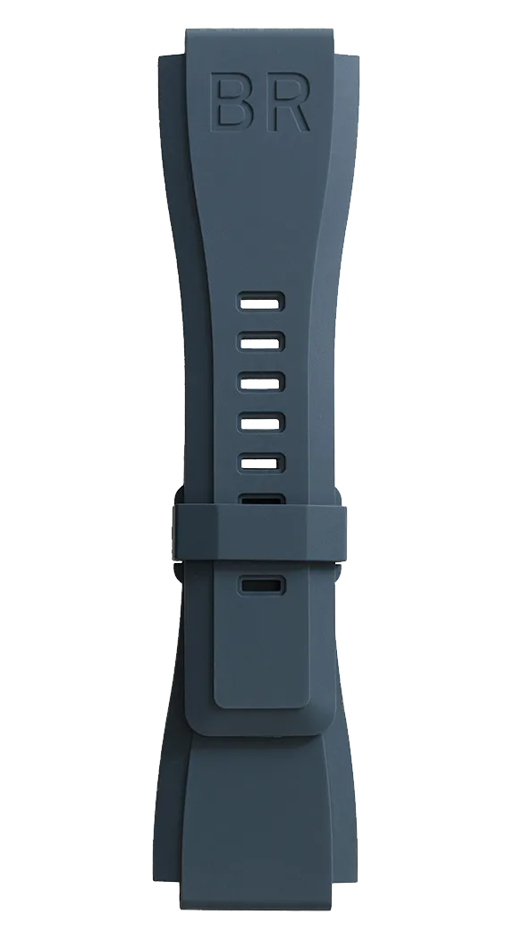 BR Strap BR 1/3 BR-X1 Blue Rubber Small
