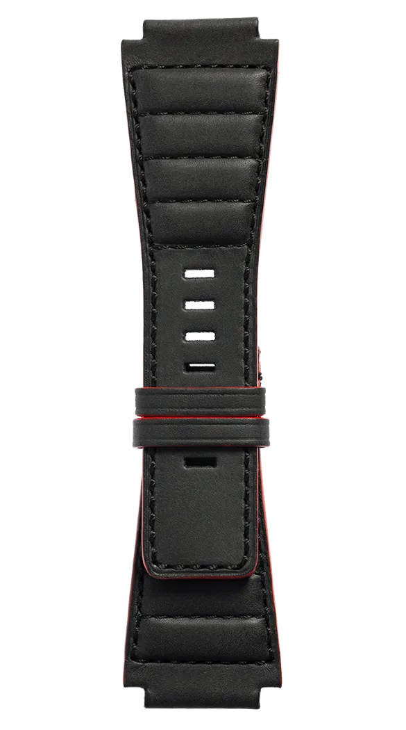 BR Strap BR 1/3 BR-X1 Quilted Calfskin Black Small