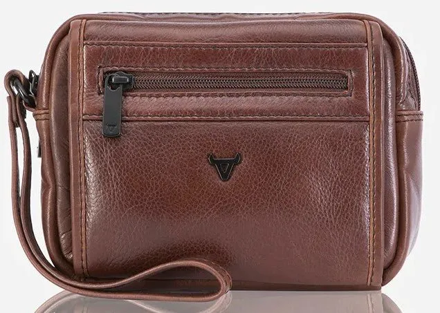 Brando Winchester Gents Bag with Handstrap | Brown