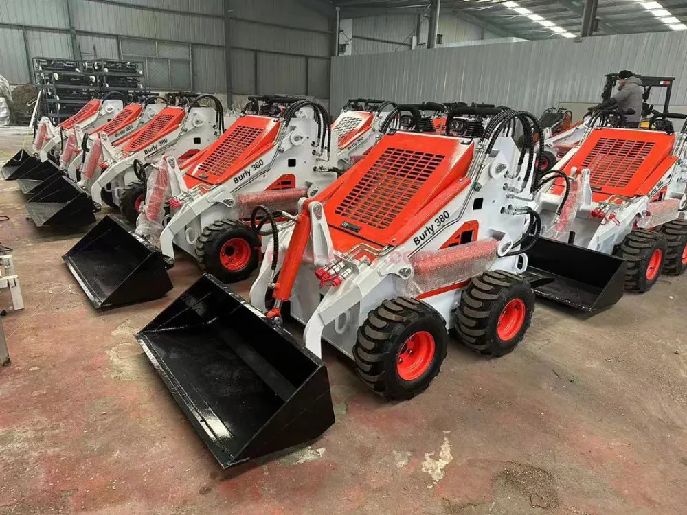 Burly 380A Stand Up Skid Steer - 4x4 Wheeled - 23HP