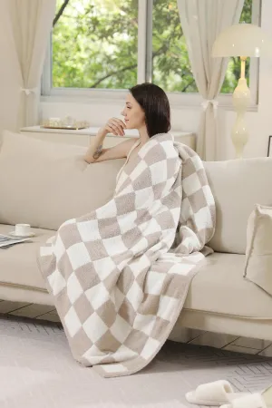 Checkered Throw Blanket
