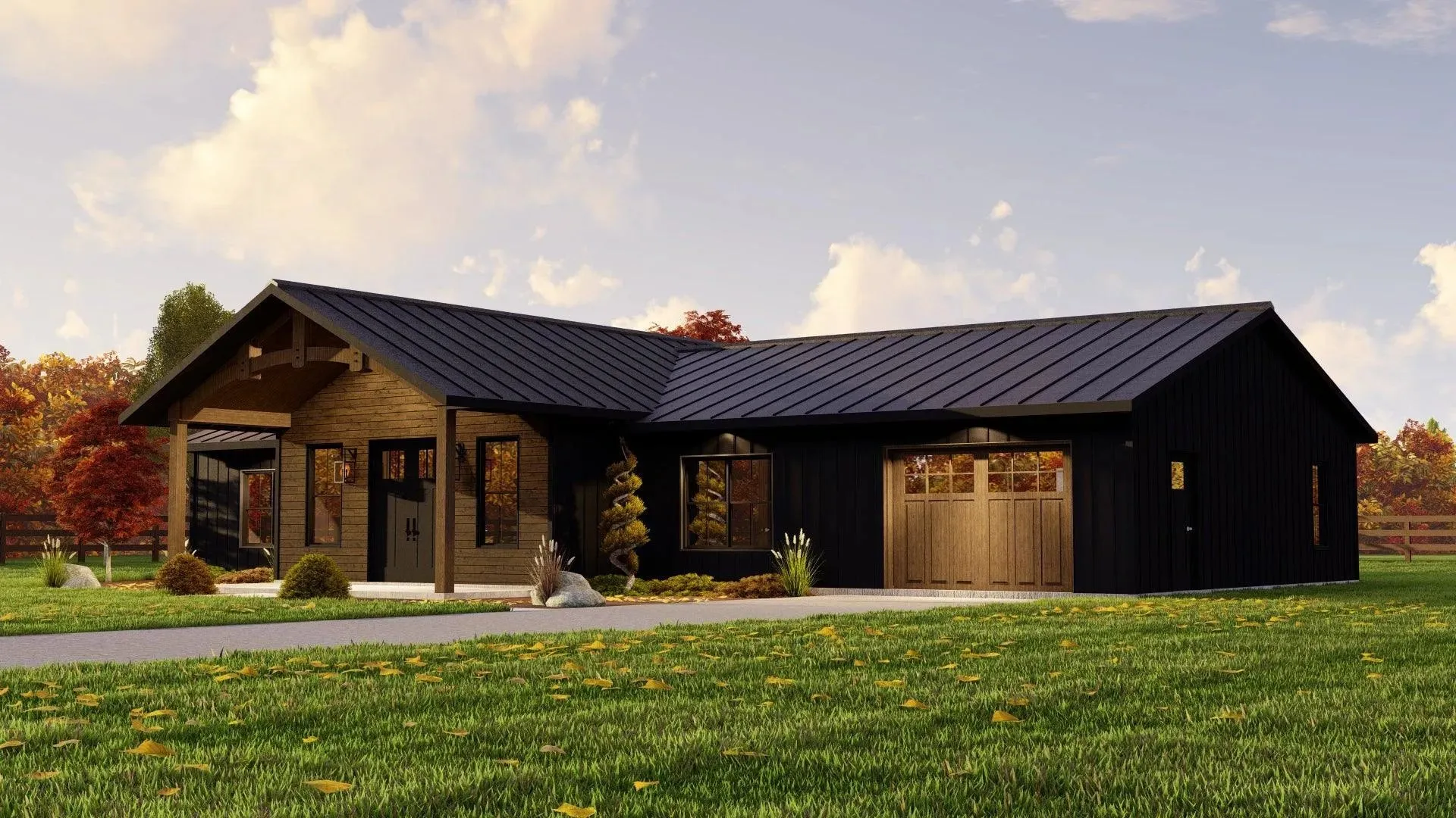 Cozy Two-Bedroom Home Plan with Functional Design