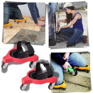 Enhanced Mobility Flooring Knee Pads