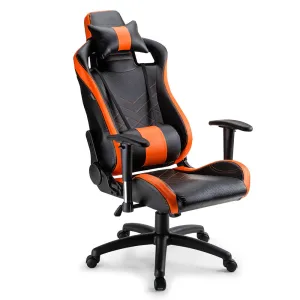 Ergonomic Gaming Chair, Adjustable PU Leather - Overdrive