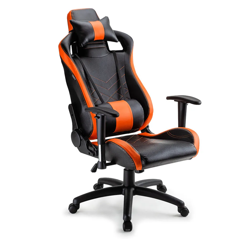Ergonomic Gaming Chair, Adjustable PU Leather - Overdrive