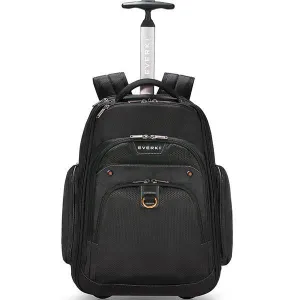 Everki Atlas Wheeled Laptop Backpack 17.3 Inch Black