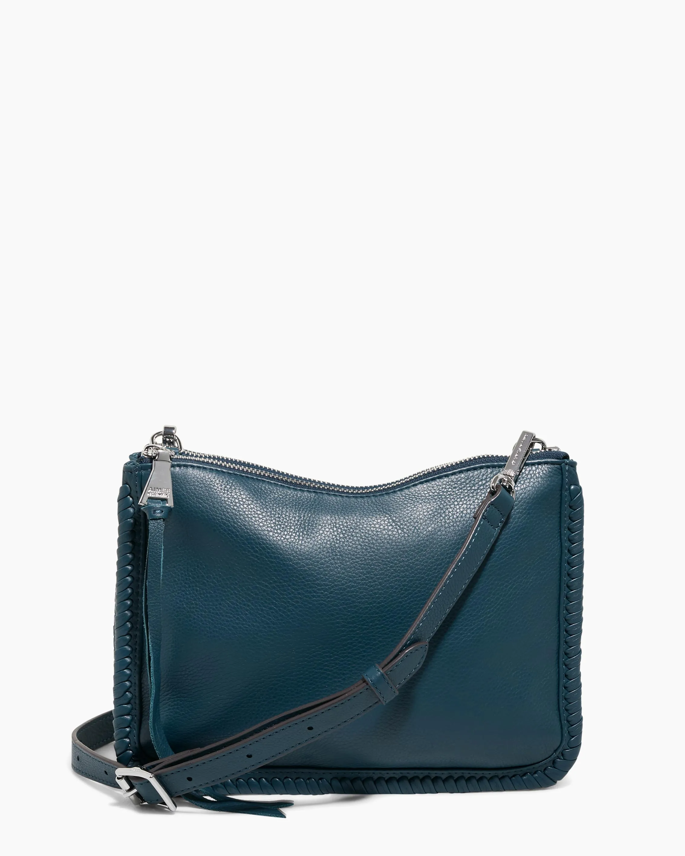 Famous Double Top Zip Crossbody