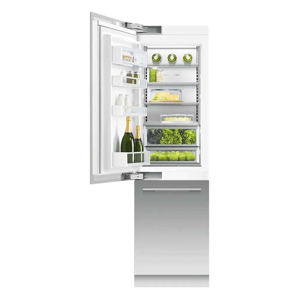 Fisher   Paykel RS6121WLUK1 342 Litre Left Hinge Integrated Refrigerator Freezer, Ice & Water, 60.3cm Wide - Panel Ready