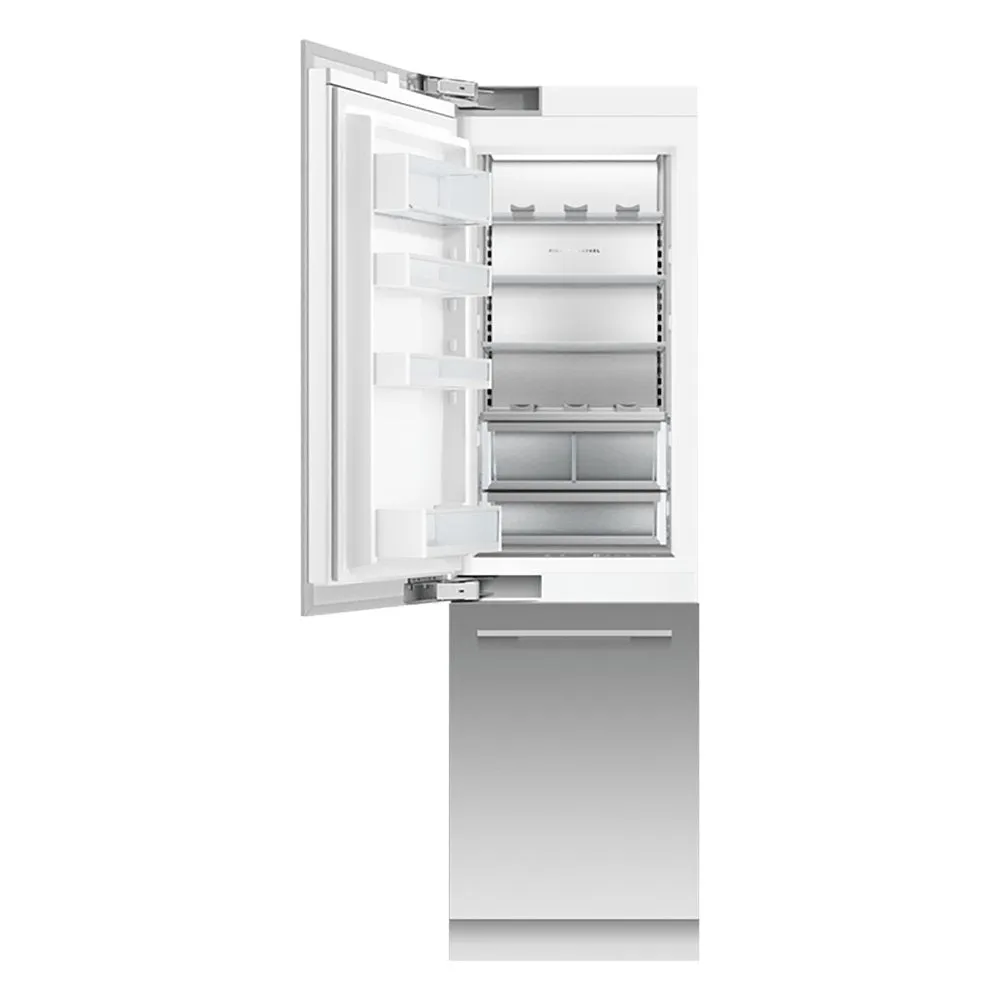 Fisher   Paykel RS6121WLUK1 342 Litre Left Hinge Integrated Refrigerator Freezer, Ice & Water, 60.3cm Wide - Panel Ready