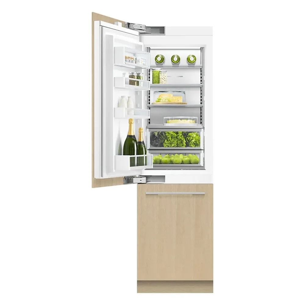 Fisher   Paykel RS6121WLUK1 342 Litre Left Hinge Integrated Refrigerator Freezer, Ice & Water, 60.3cm Wide - Panel Ready