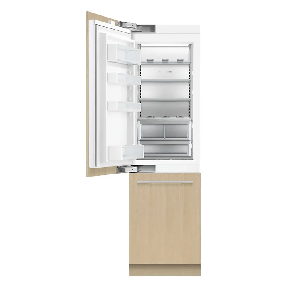 Fisher   Paykel RS6121WLUK1 342 Litre Left Hinge Integrated Refrigerator Freezer, Ice & Water, 60.3cm Wide - Panel Ready