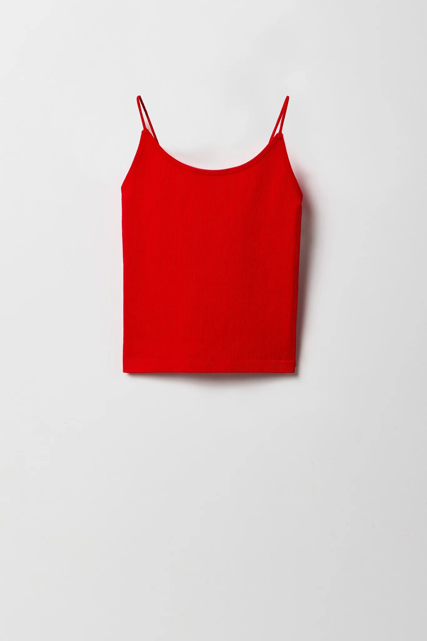 Girls Ribbed Bungee Strap Cami