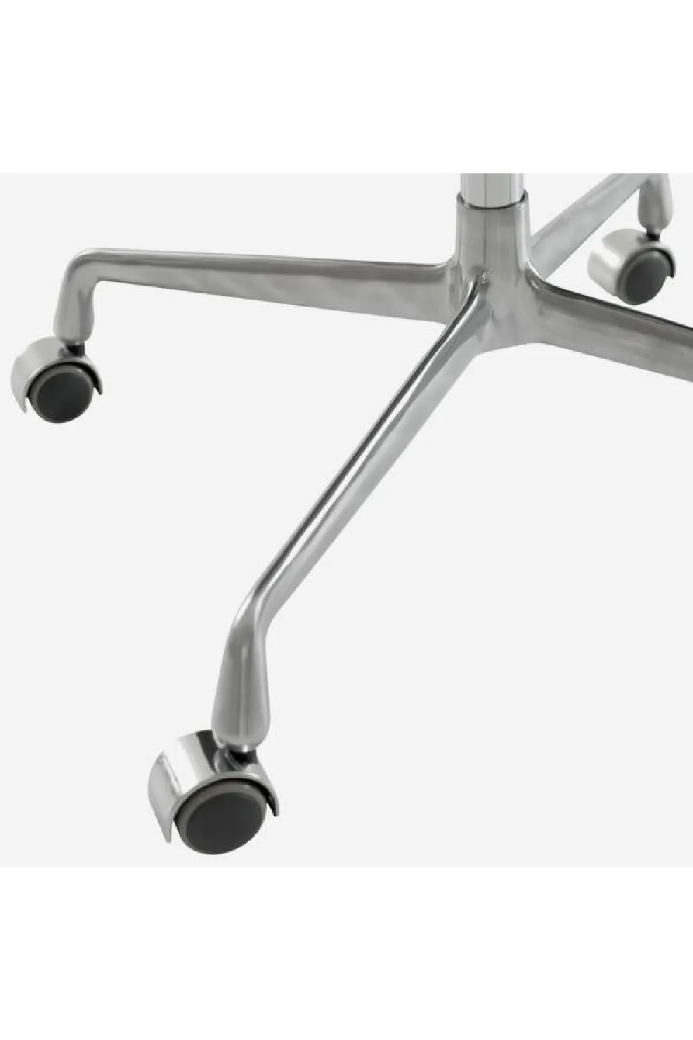 Gray Velvet Swivel Office Chair | Andrew Martin Theo