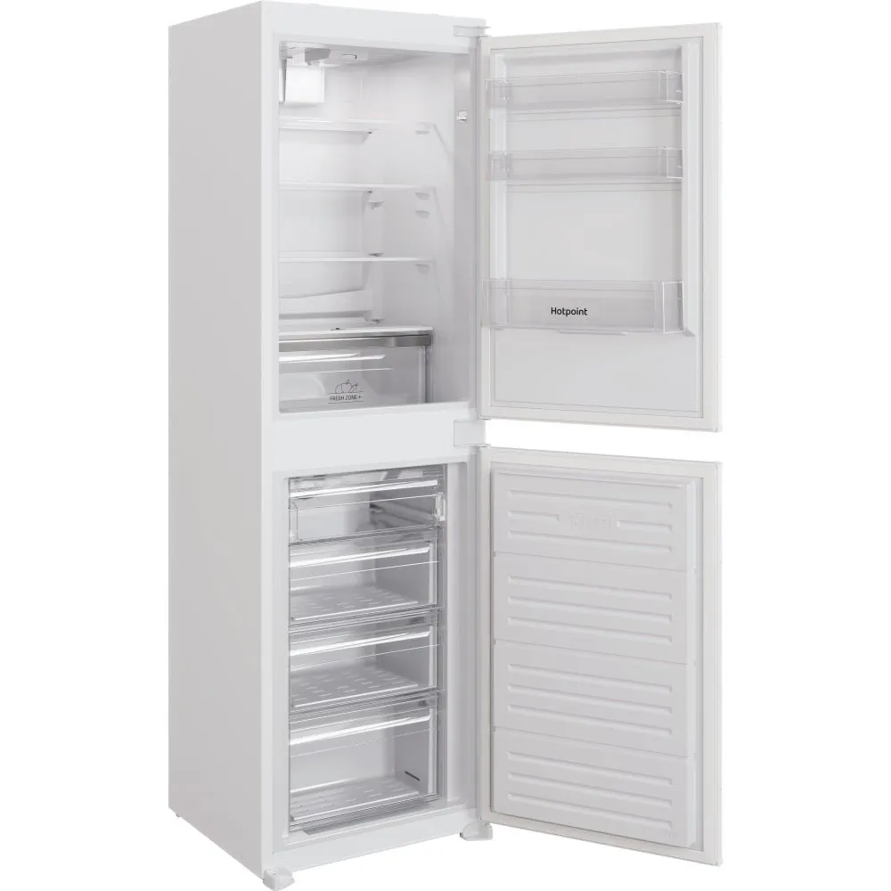 Hotpoint HBC185050F2 54cm 230 Litre 50/50 Integrated Fridge Freezer