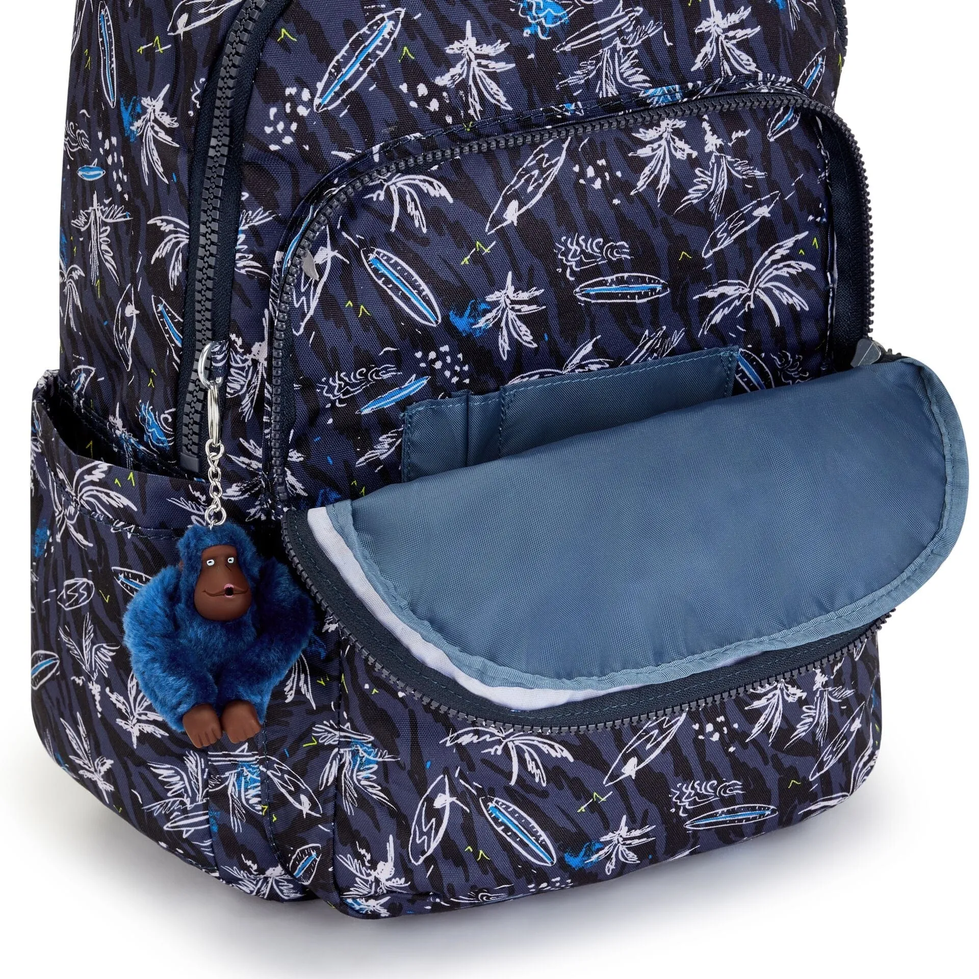 Kipling Seoul Surf Sea Print Large Backpack C2I4851-Y70