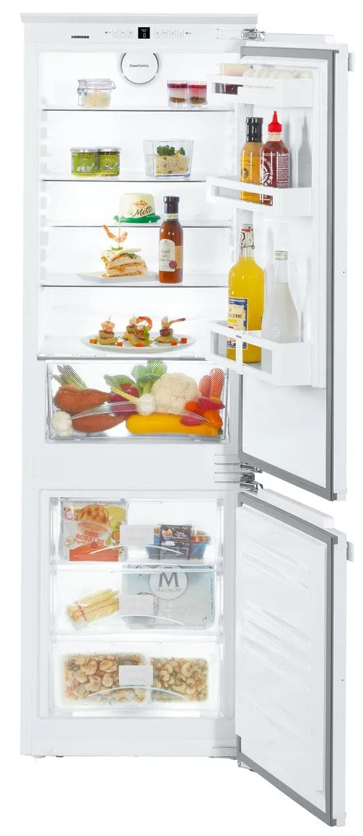 Liebherr HC1030PC 24 Inch Built-In Fully-Integrated Bottom-Freezer Refrigerator with 9.4 cu. ft. Capacity