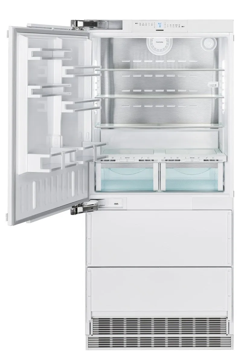 Liebherr HCB2081 36 Inch Panel Ready Bottom-Mount Refrigerator with 18.9 cu. ft. Capacity