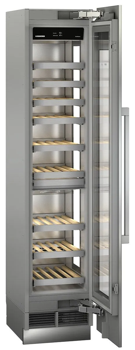 Liebherr MW1800 18 Inch Built-In Dual Zone Wine Cooler with 75 Bottle Capacity