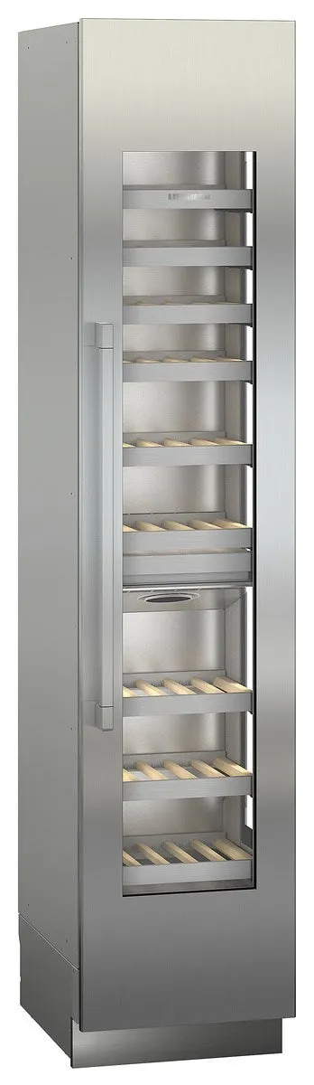 Liebherr MW1800 18 Inch Built-In Dual Zone Wine Cooler with 75 Bottle Capacity