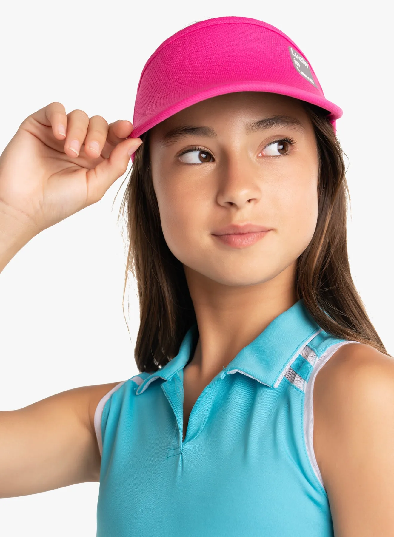 Lucky Logo Stretch Visor