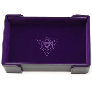 Magnetic Rectangle Tray - Purple Velvet