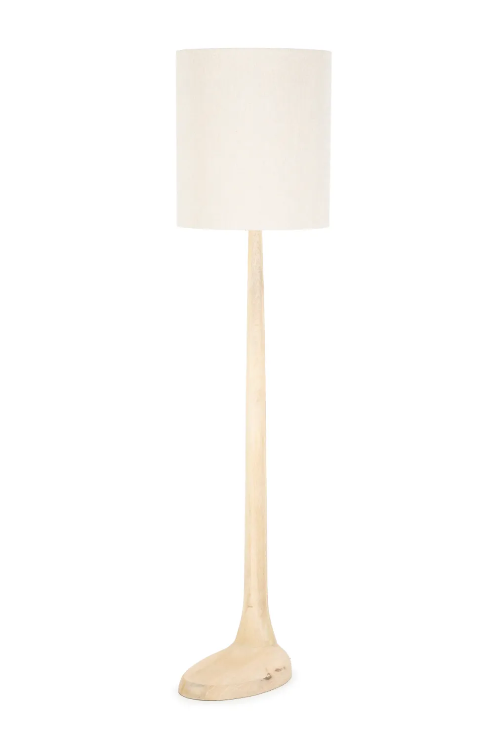 Mango Wood Base Floor Lamp | By-Boo Rine