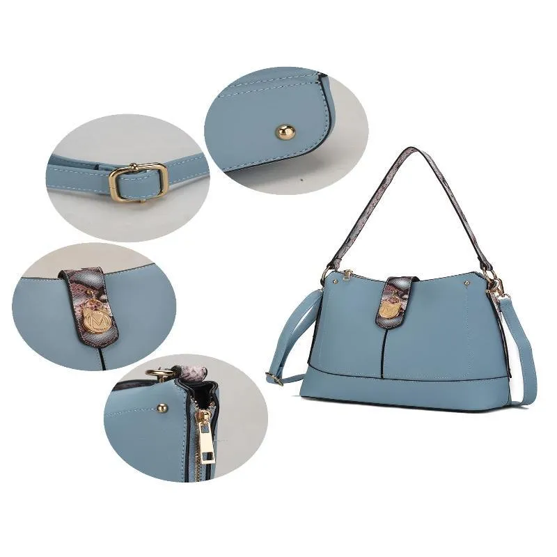 MKF Collection Ezra Snake embossed
