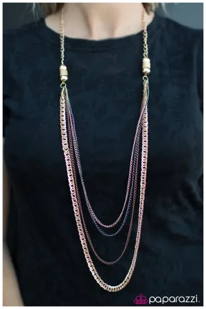 Open Door Jewelry - After Hours Necklace - Paparazzi Accessories