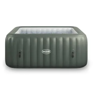 Pacific | 6-Person Inflatable Hot Tub | Integrated Heater | Sage