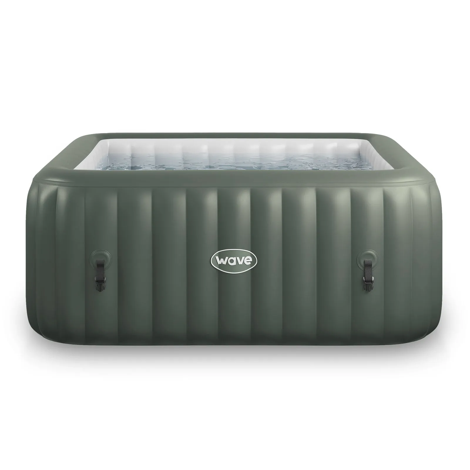Pacific | 6-Person Inflatable Hot Tub | Integrated Heater | Sage
