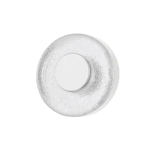 Pearl 6 in. LED Wall Sconce polished nickel Finish
