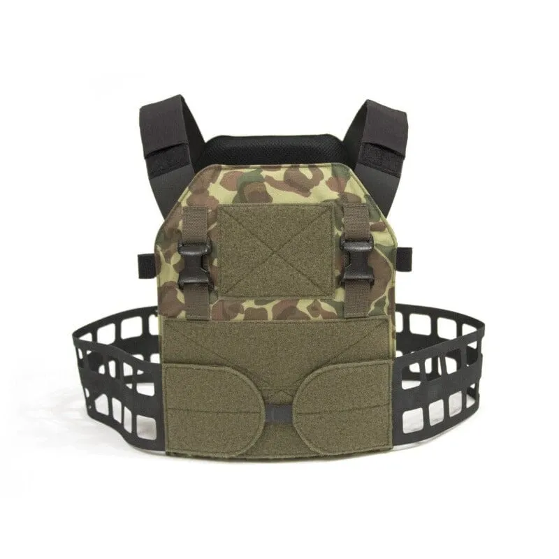 Perroz Designs Low Profile Slick Plate Carrier - Frogskin Jungle