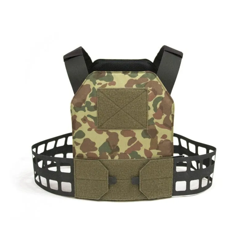 Perroz Designs Low Profile Slick Plate Carrier - Frogskin Jungle