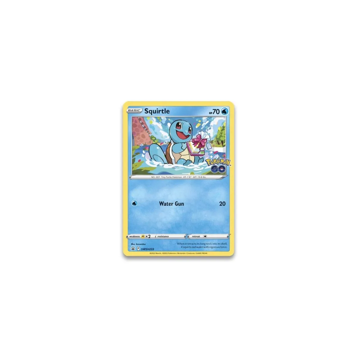 Pokémon Go Squirtle Pin Collection - Pokémon Trading Card Card