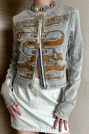 ‘Projection’ Denim Jacket