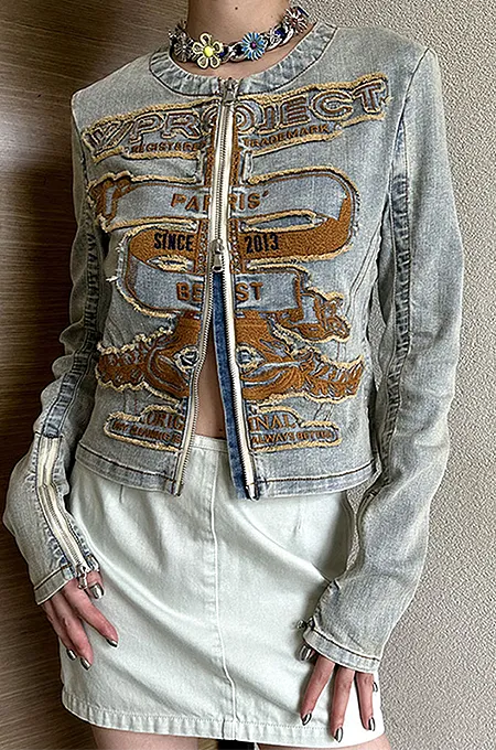 ‘Projection’ Denim Jacket