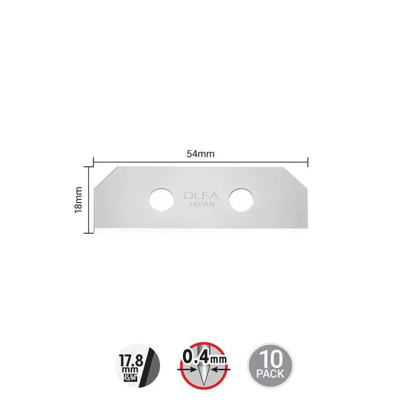 Replacement Blade - OLFA SKB-8 SK-8 Replacement Blade with 90° Slim-Edge 10 Pack 1077173