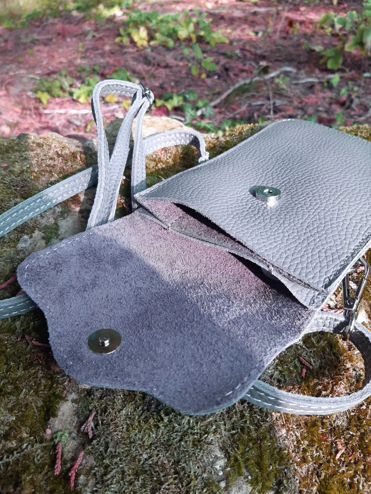 Rita V2 Small Leather Pouch Cross Body Bag