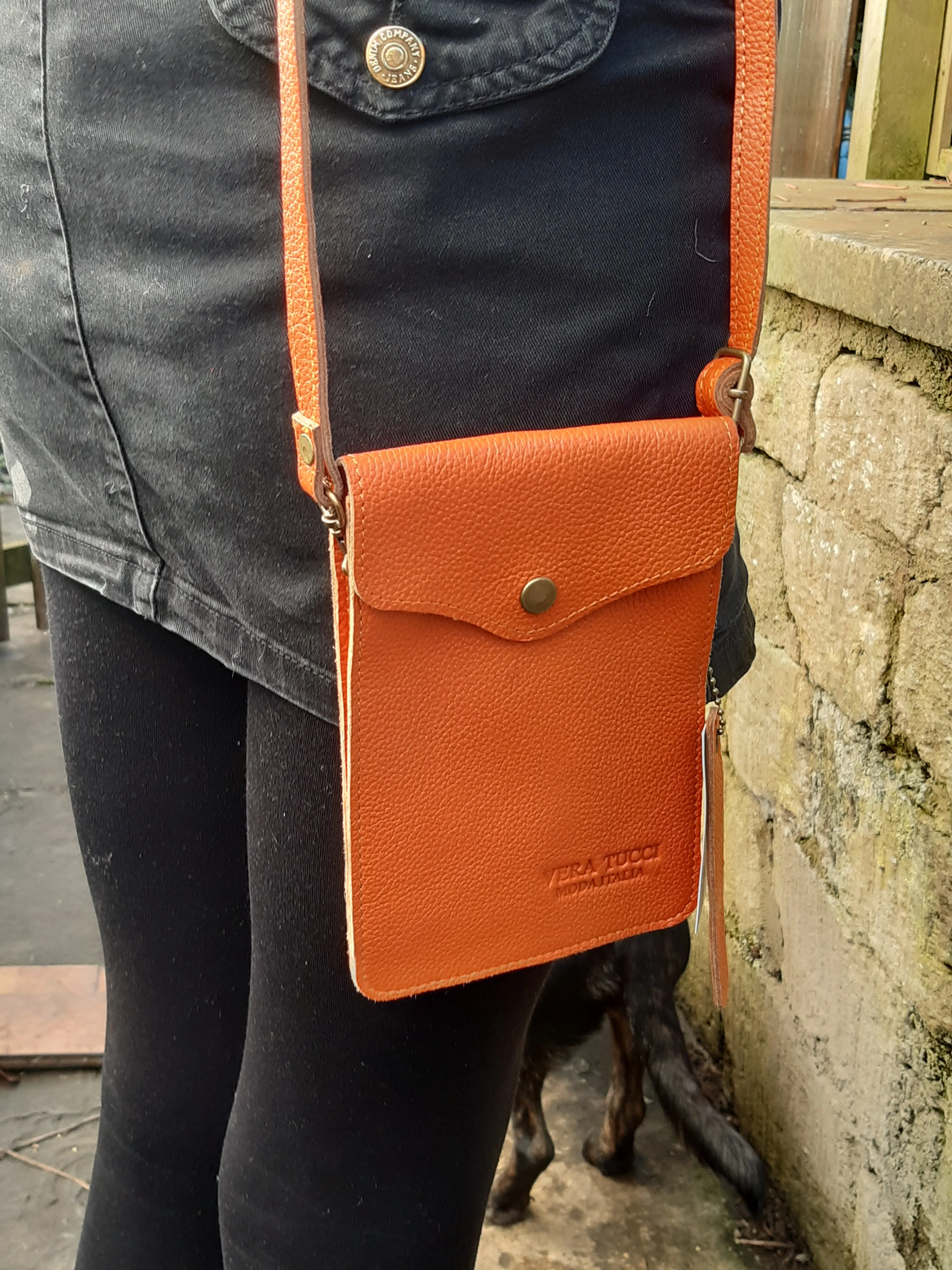 Rita V2 Small Leather Pouch Cross Body Bag
