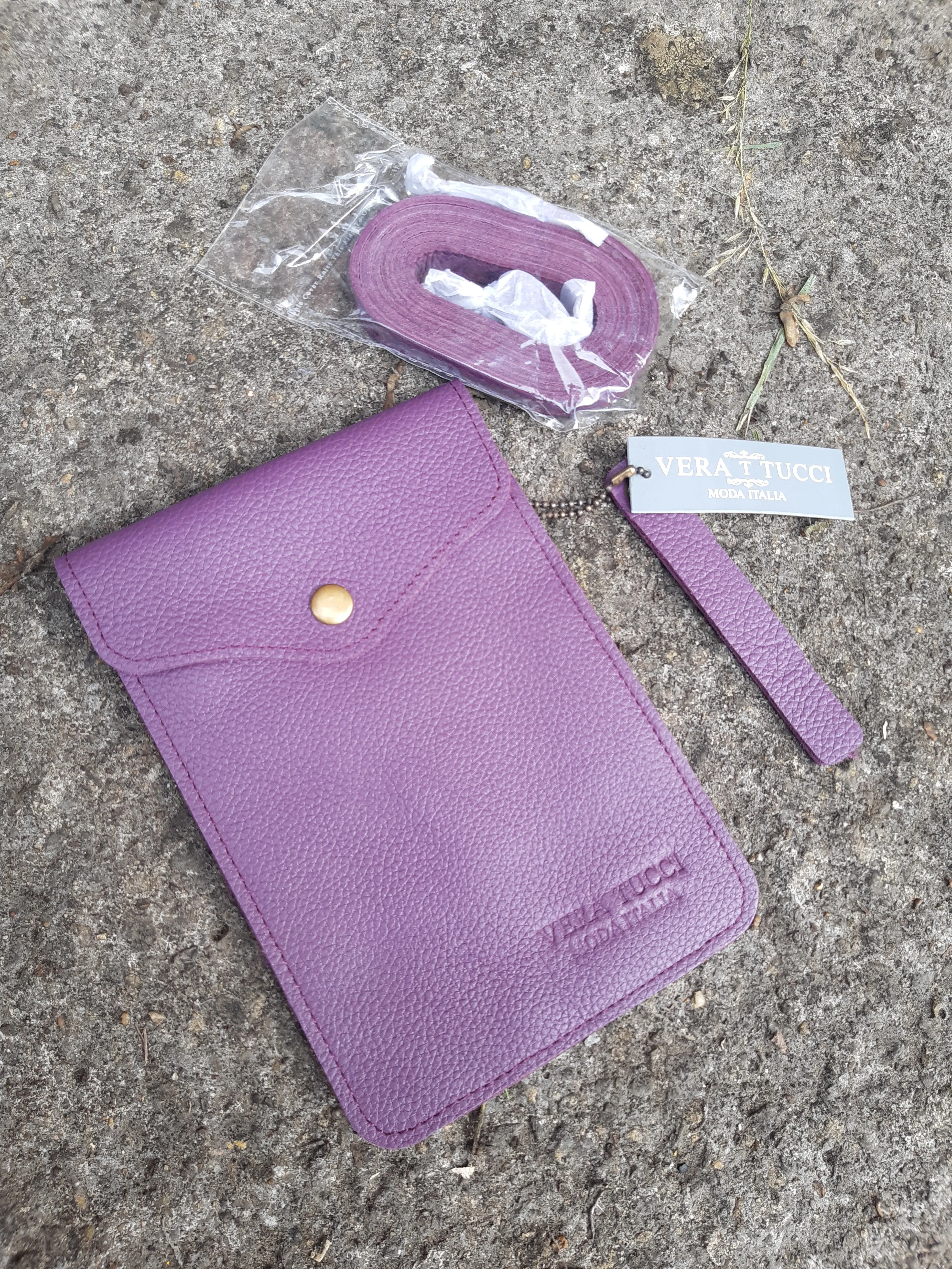 Rita V2 Small Leather Pouch Cross Body Bag