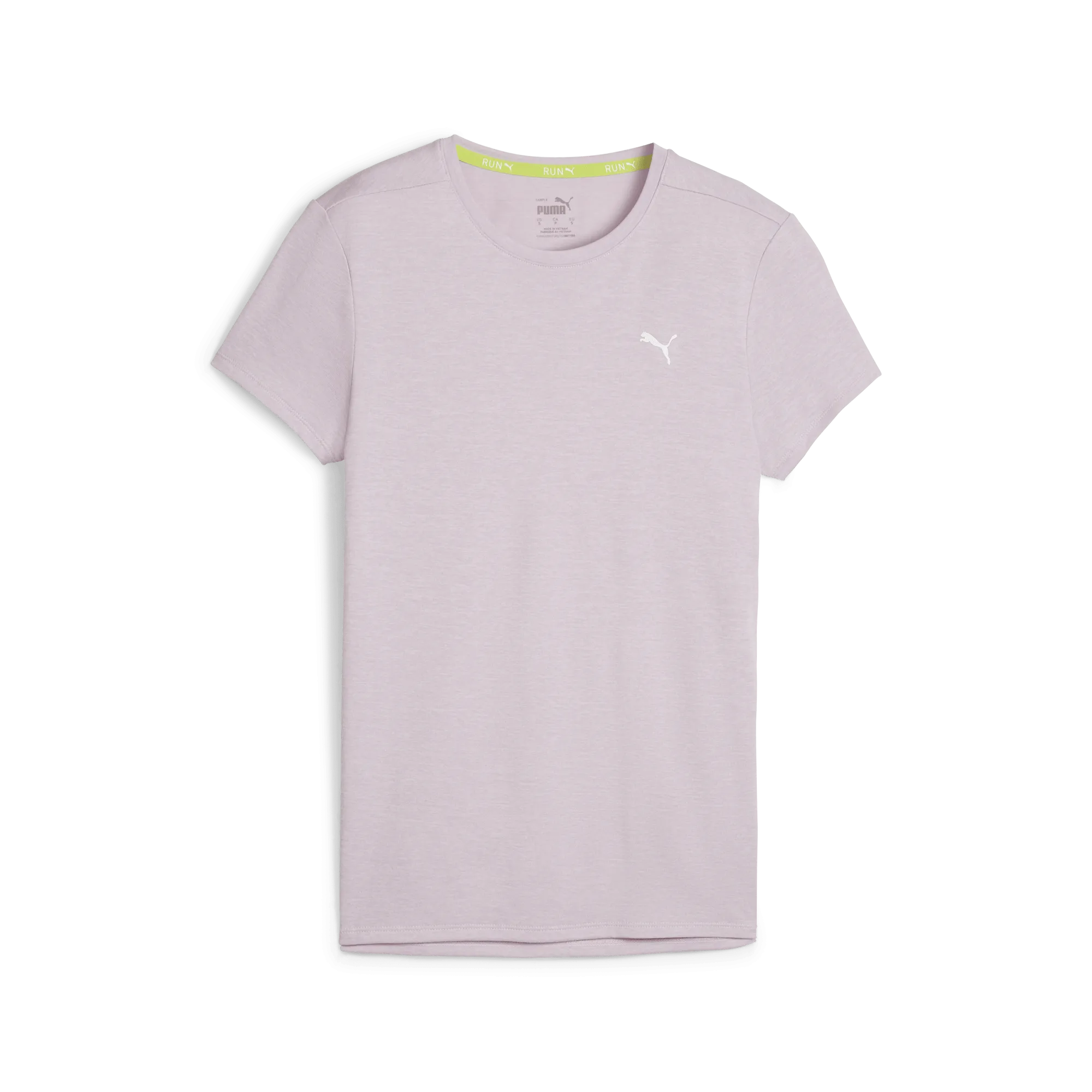 RUN FAVORITE HEATHER SS TEE W Grape Mist