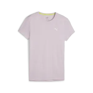 RUN FAVORITE HEATHER SS TEE W Grape Mist